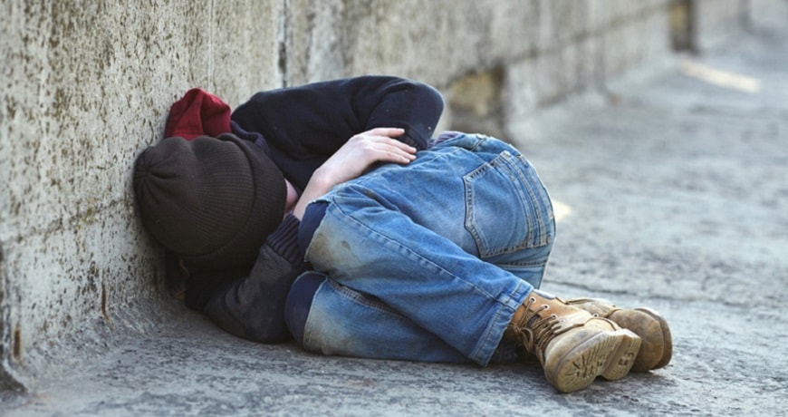 Rośnie bezdomność wśród dzieci